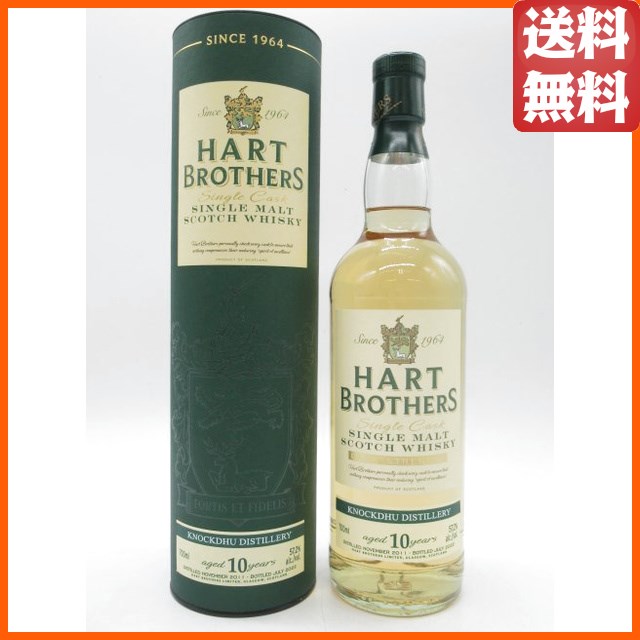 ノックデュー 10年 2011 カスクストレングス ファイネスト コレクション (ハートブラザーズ) 57.2度 700ml  【ウイスキー】の通販は 9,490円