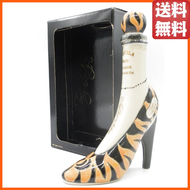 テキレディ アネホ シューズ ハイヒール トラ柄 テキーラ 38度 375ml