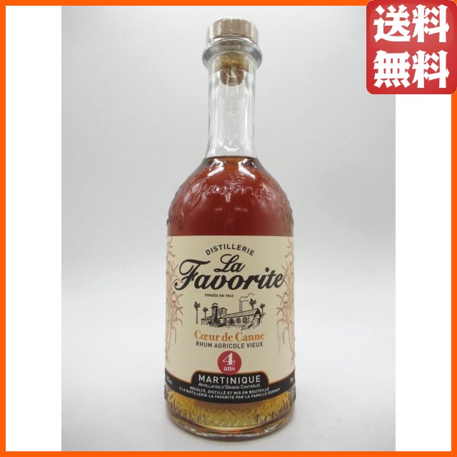 ラ ファヴォリット 4年 ヴィユー クール ド カンヌ 42度 700ml (ラ ファボリット) 【ラム】