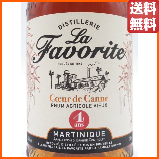 ラ ファヴォリット 4年 ヴィユー クール ド カンヌ 42度 700ml (ラ ファボリット) 【ラム】_1