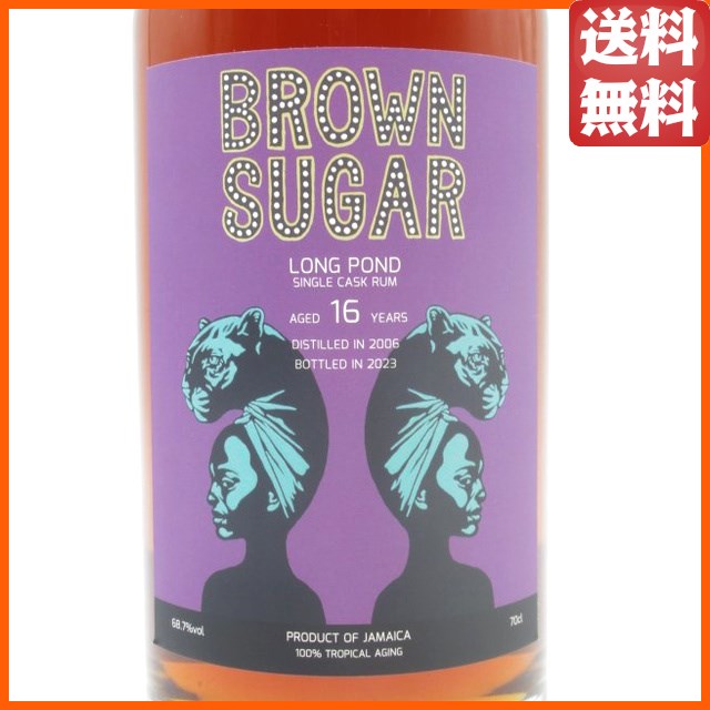 ロングポンド 16年 2006 ブラウンシュガー シングルカスク ラム 68.7度 700ml 【ラム】_1