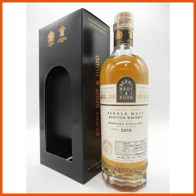 ベンリアック 13年 2010 PXシェリー バット (BBR ベリーブラザーズ＆ラッド) 61.1度 700ml 【ウイスキー】
