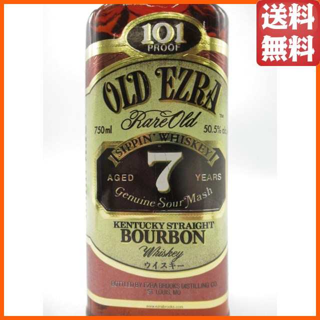 古酒】 オールドエズラ 7年 正規品 富士貿易 50.5度 750ml [ＬＬ-1101