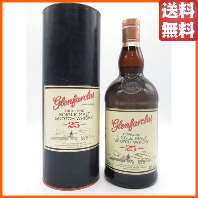 グレンファークラス 25年 並行品 43度 750ml □容量ちょっと多めの北米向け 【モルトウイスキー】【スペイサイド】の通販はau PAY  マーケット - ちゃがたパーク（お酒の専門店） | au PAY マーケット－通販サイト