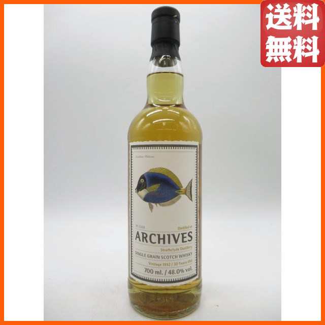 ストラスクライド 30年 1992 バレル #457907 アーカイヴス フィッシュ オブ サモア (ウイスキーベース) 48.0度 700ml 【グレーンウイスキ