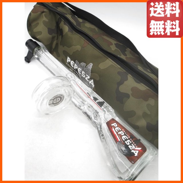 【同梱不可】 ペペシャ ウォッカ トミーガン バッグ付き 40度 1000ml