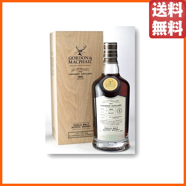 リンクウッド 30年 1993 1stフィル シェリーパンチョン カスクストレングス コニサーズチョイス (ゴードン＆マクファイル) 49.2度 700ml 【ウイスキー】