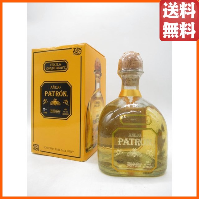 パトロン アネホ 箱付き 並行品 40度 1000ml 【テキーラ】の通販はau