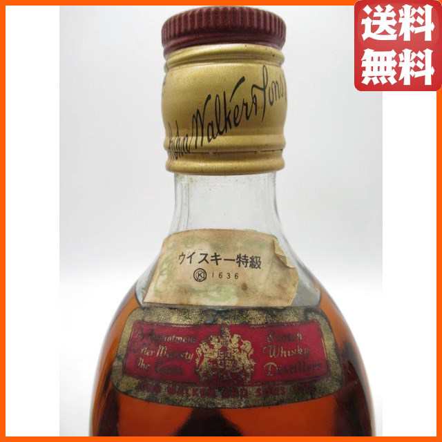 古酒】 ジョニーウォーカー 赤 レッドラベル 特級表示 (K1636 古酒】 ジョニーウォーカー 赤 レッドラベル 特級表示 (K1636
