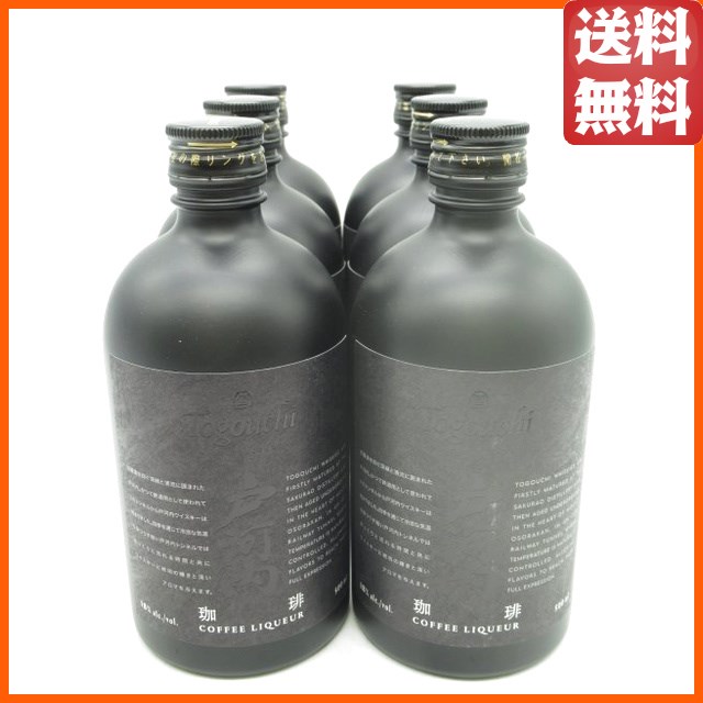 サクラオ 戸河内 コーヒー＆ウイスキー 珈琲リキュール 18度 500ml×6本セット (1ケース) ■暑い夏はロックかアイスミルク割りでどうぞ！