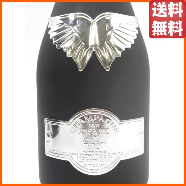 エンジェル シャンパン ブリュット 白 ブラックボトル 箱付き 正規品 ギフト】 エンジェル シャンパン ブリュット 白 ブラックボトル 箱付き