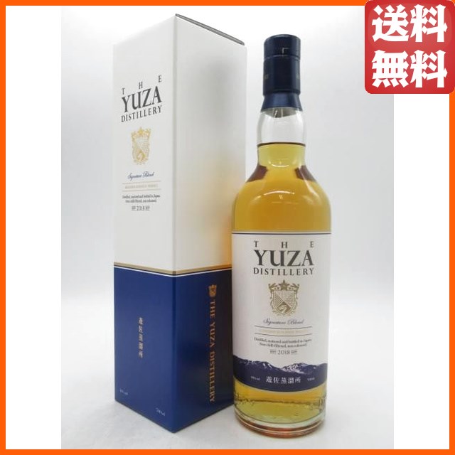 遊佐蒸溜所 YUZA シグネチャーブレンド ブレンデッド ジャパニーズ ウイスキー 48度 700ml 【ウイスキー ウィスキー ジャパニーズ 国産】