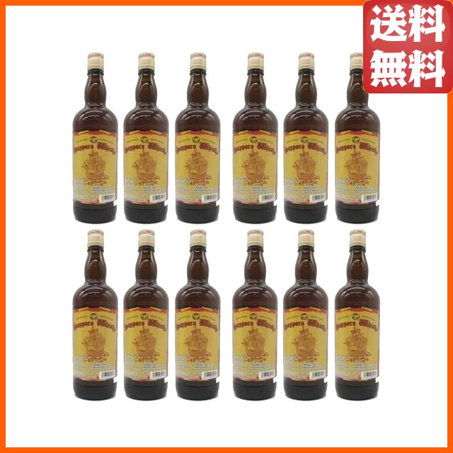 札幌酒精 サッポロウイスキー (北海道の地ウイスキー) 37度 640ml×12本セット