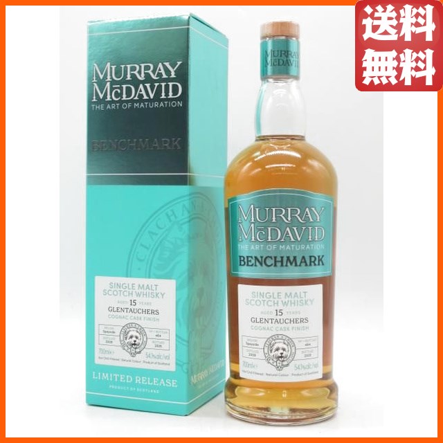 グレントファース 15年 2009 1stフィル コニャックカスク ベンチマーク (マーレイ マクダヴィッド) 54.1度 700ml