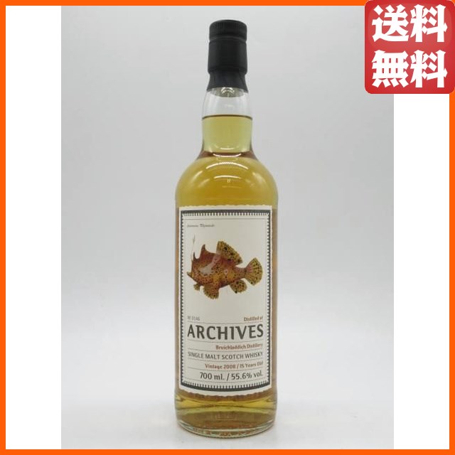 ブルックラディ 15年 2008 バーボンバレル #2589 アーカイヴス フィッシュ オブ サモア (ウイスキーベース) 55.6度 700ml