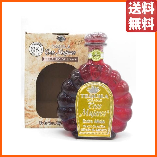 トレス ムヘレス プレミアム エクストラ アネホ 赤ボトル 正規品 38度 750ml