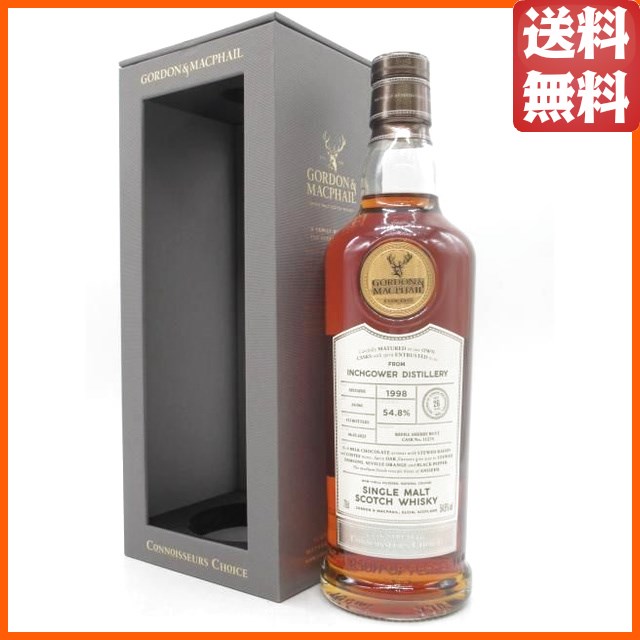 インチガワー 26年 1998 カスクストレングス コニサーズチョイス (ゴードン＆マクファイル) 54.8度 700ml