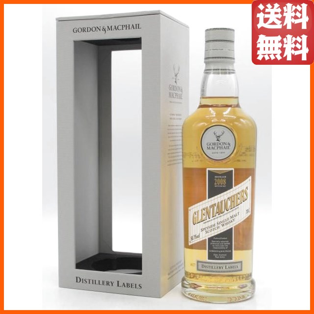 【GM社創立130周年ボトル】 グレントファース 2008 カスクストレングス 蒸留所ラベル FOR JIS (ゴードン＆マクファイル) 56.7度 700ml