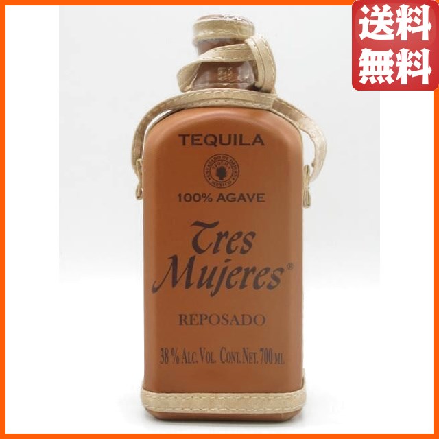 【革巻ボトル】 トレス ムヘレス レポサド 正規品 38度 700ml