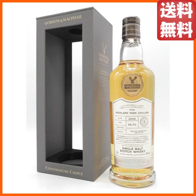 ハイランドパーク 20年 2005 1stフィルシェリーバット コニサーズチョイス (ゴードン＆マクファイル) 59.7度 700ml