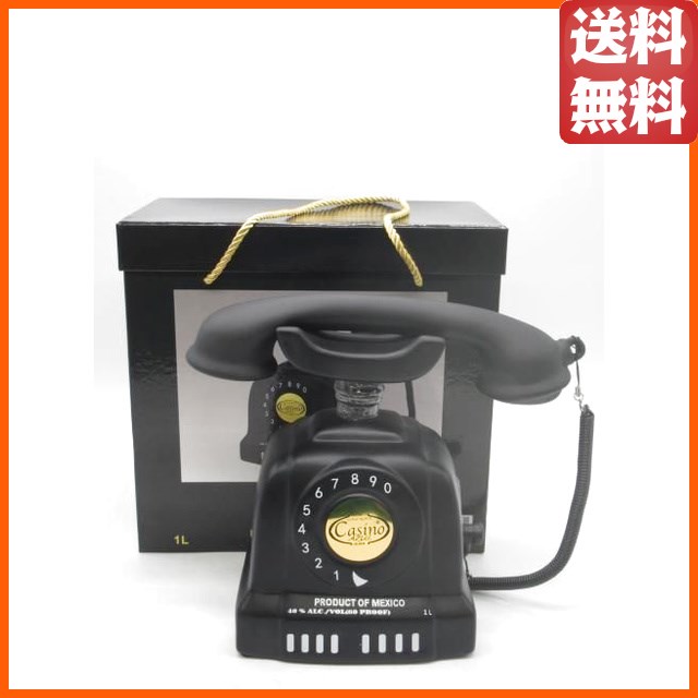 カジノ アズール シルバー テレフォン ブラックボトル 40度 1000ml