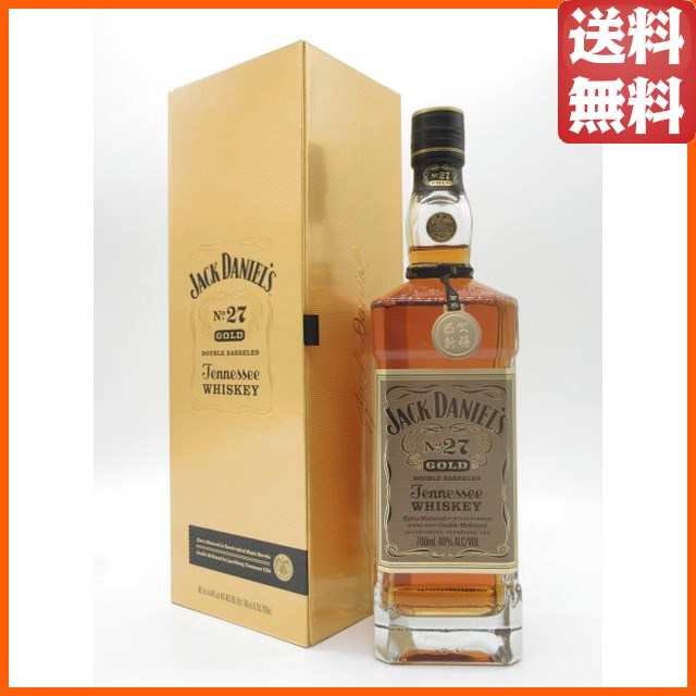 ジャックダニエル ゴールドNo.27 並行品 40度 700ml【ウイスキー バーボン】 送料無料 ちゃがたパークの通販はau PAY マーケット -  ちゃがたパーク（お酒の専門店）