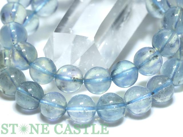 ☆高品質☆【ブレスレット】カラーチェンジアクアマリン (3A) (約11〜11.5mm) 天然石 パワーストーン_4