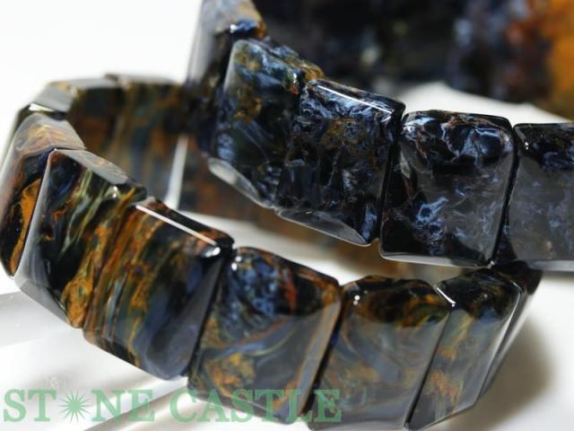 ☆高品質☆【ブレスレット】ピーターサイト バングル型 (3A) (約12x16mm) 天然石 パワーストーン_4