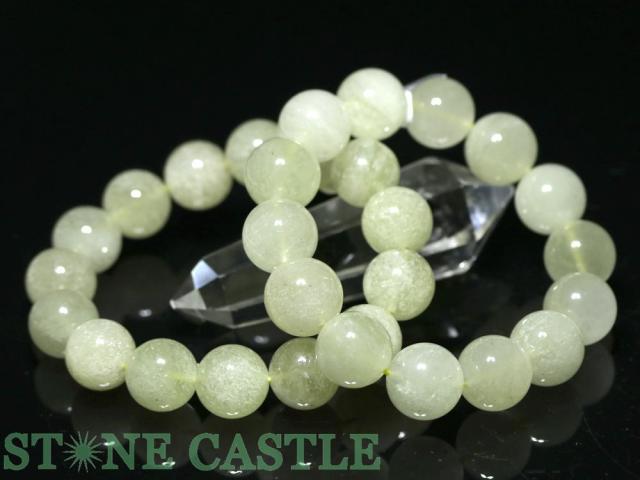 ☆高品質☆【ブレスレット】リビアングラス (3A) (約15〜15.5mm) (ケース付) 天然石 パワーストーン