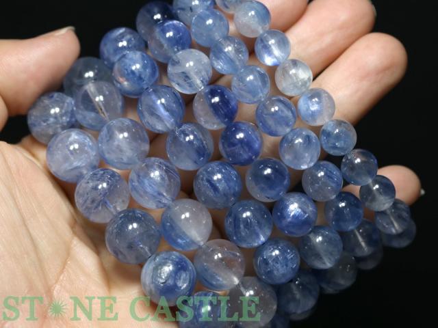 ☆高品質☆【ブレスレット】ヒマラヤカイヤナイトインクォーツ (5A) (ヒマラヤネパール産) (約10.5〜11mm) (ケース付) 天然石 パワーストーン_3