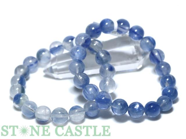☆高品質☆【ブレスレット】ヒマラヤカイヤナイトインクォーツ (5A) (ヒマラヤネパール産) (約10.5〜11mm) (ケース付) 天然石 パワーストーン