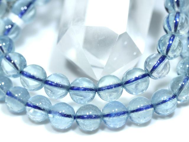 高品質　サンタマリアカラー　アクアマリン　天然石　ブレスレット サンタマリアアクアマリン｜天然石・パワーストーン通販 Pascle