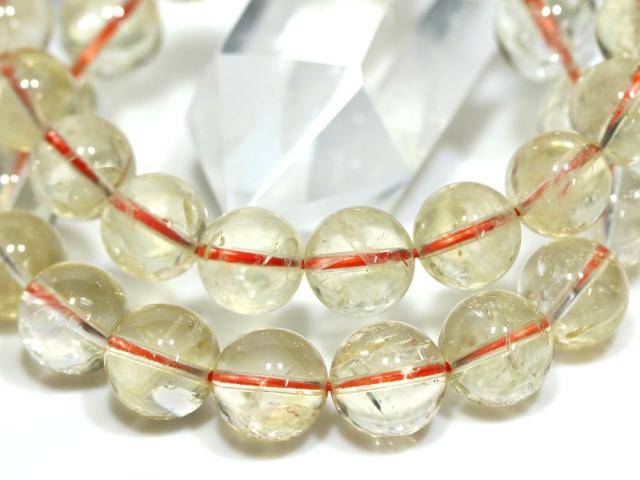 ☆高品質☆【ブレスレット】天然シトリン アイリスクォーツ (2A) (約11.5〜12mm) 天然石 パワーストーン_3