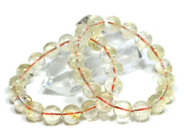 ☆高品質☆【ブレスレット】天然シトリン アイリスクォーツ (2A) (約12.5〜13mm) 天然石 パワーストーン