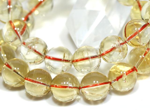 ☆高品質☆【ブレスレット】天然シトリン アイリスクォーツ (2A) (約13〜13.5mm) 天然石 パワーストーン_3