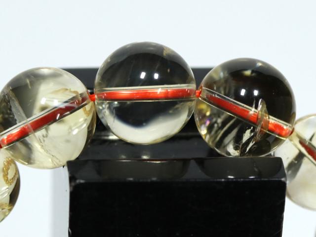 ☆高品質☆【ブレスレット】天然シトリン アイリスクォーツ (2A) (約13〜13.5mm) 天然石 パワーストーン_4