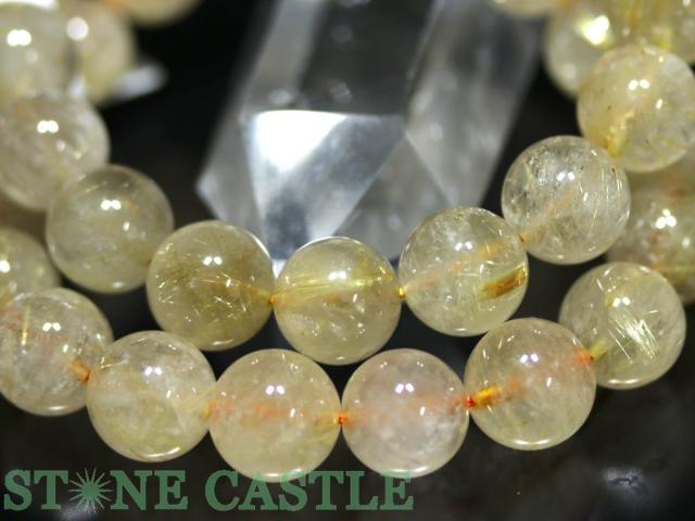 ☆高品質☆【ブレスレット】ゴールデンルチルクォーツ (A) (約12mm) 天然石 パワーストーン_1