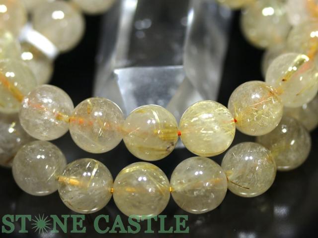 ☆高品質☆【ブレスレット】ゴールデンルチルクォーツ (A) (約12mm) 天然石 パワーストーン_2