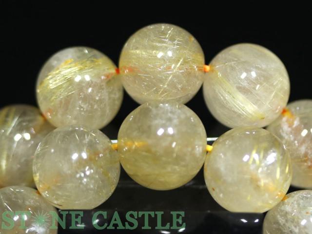 ☆高品質☆【ブレスレット】ゴールデンルチルクォーツ (A) (約12mm) 天然石 パワーストーン_3