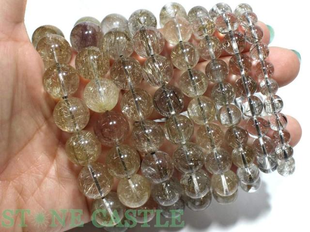 ☆高品質☆【ブレスレット】シルバールチルクォーツ (2A) (約11.5〜12mm) (ケース付) 天然石 パワーストーン_2
