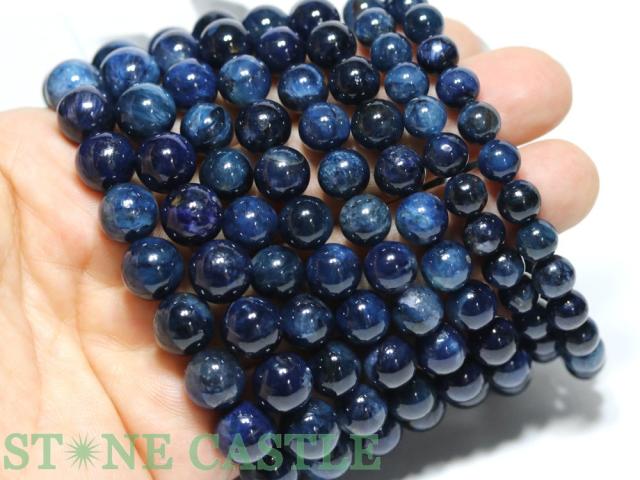 ☆高品質☆【ブレスレット】ブルースギライト (3A) (約7〜7.5mm) 天然石 パワーストーン