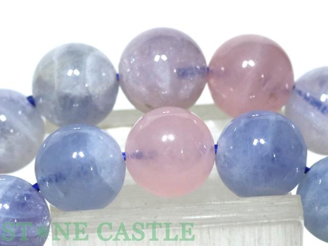 ☆高品質☆【ブレスレット】ブルーローズクォーツ (3A