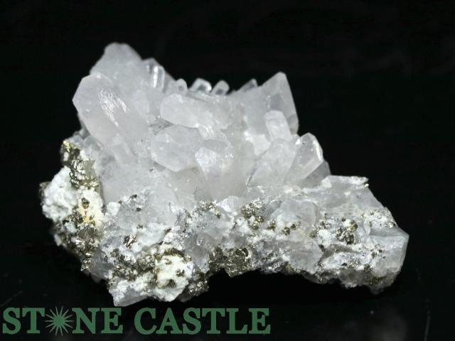 専用です。パイライト原石　水晶共生 ☆一点物☆【原石】パイライト水晶共生クラスター (L) No.50 天然石