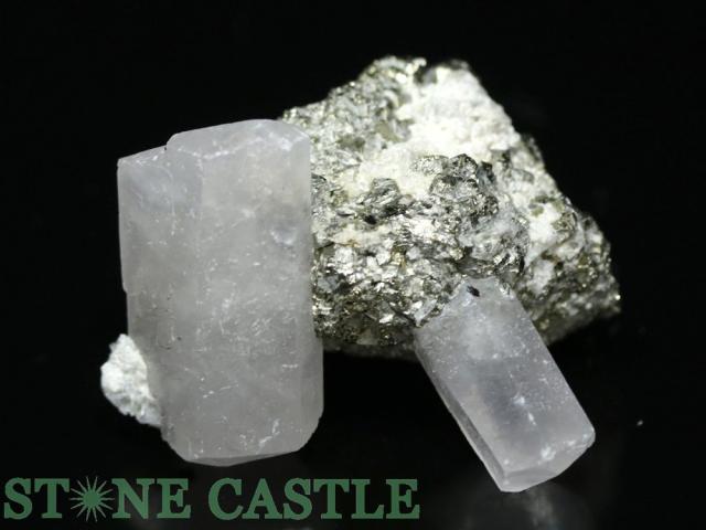 水晶パイライト共生クラスター パイライト水晶共生クラスターNo.1499