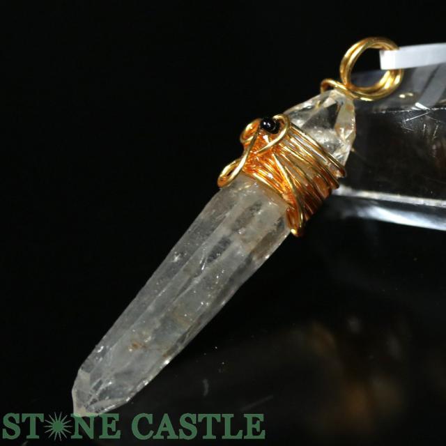 コロンビア産　レムリアンシード　クリスタル　ポイント F ☆一点物☆ペンダントコロンビア産レムリアンシード水晶 No.32