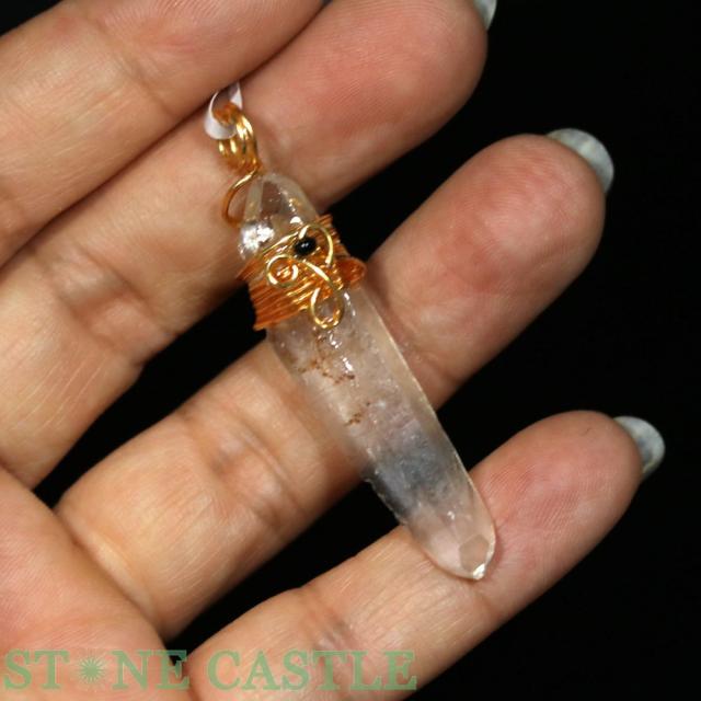 ☆一点物☆【ペンダント】コロンビア産レムリアンシード水晶 No.32 天然石 パワーストーン_2