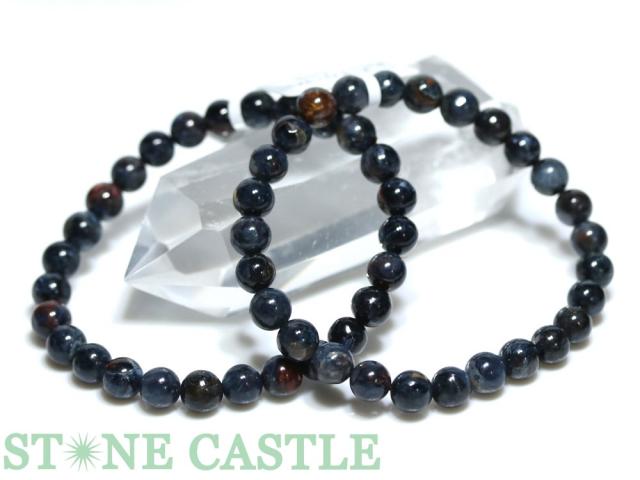 ☆高品質☆【ブレスレット】ピーターサイト (3A) (約6.5〜7mm) 天然石 パワーストーン