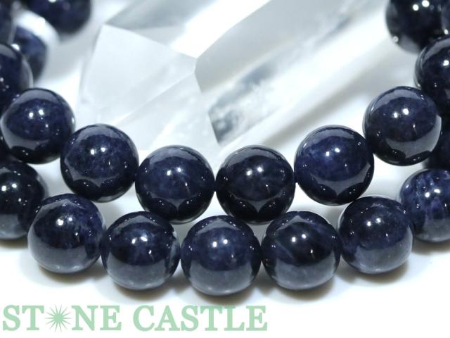 ☆高品質☆【ブレスレット】ブルーサファイア (6A) (約10.5〜11mm) (ケース付) 天然石 パワーストーン_1