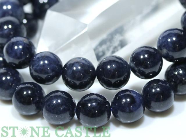 ☆高品質☆【ブレスレット】ブルーサファイア (6A) (約10.5〜11mm) (ケース付) 天然石 パワーストーン_3