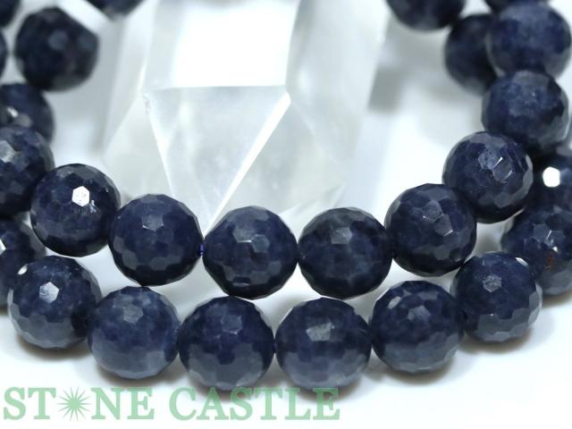 ☆高品質☆【ブレスレット】サファイア 128面カット (5A) (スリランカ産) (約9〜9.5mm) 天然石 パワーストーン_3